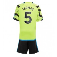 Arsenal Thomas Partey #5 Fußballbekleidung Auswärtstrikot Kinder 2023-24 Kurzarm (+ kurze hosen)